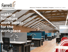 Tablet Screenshot of farrell-furniture.com